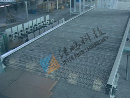 金属网带链板输送线